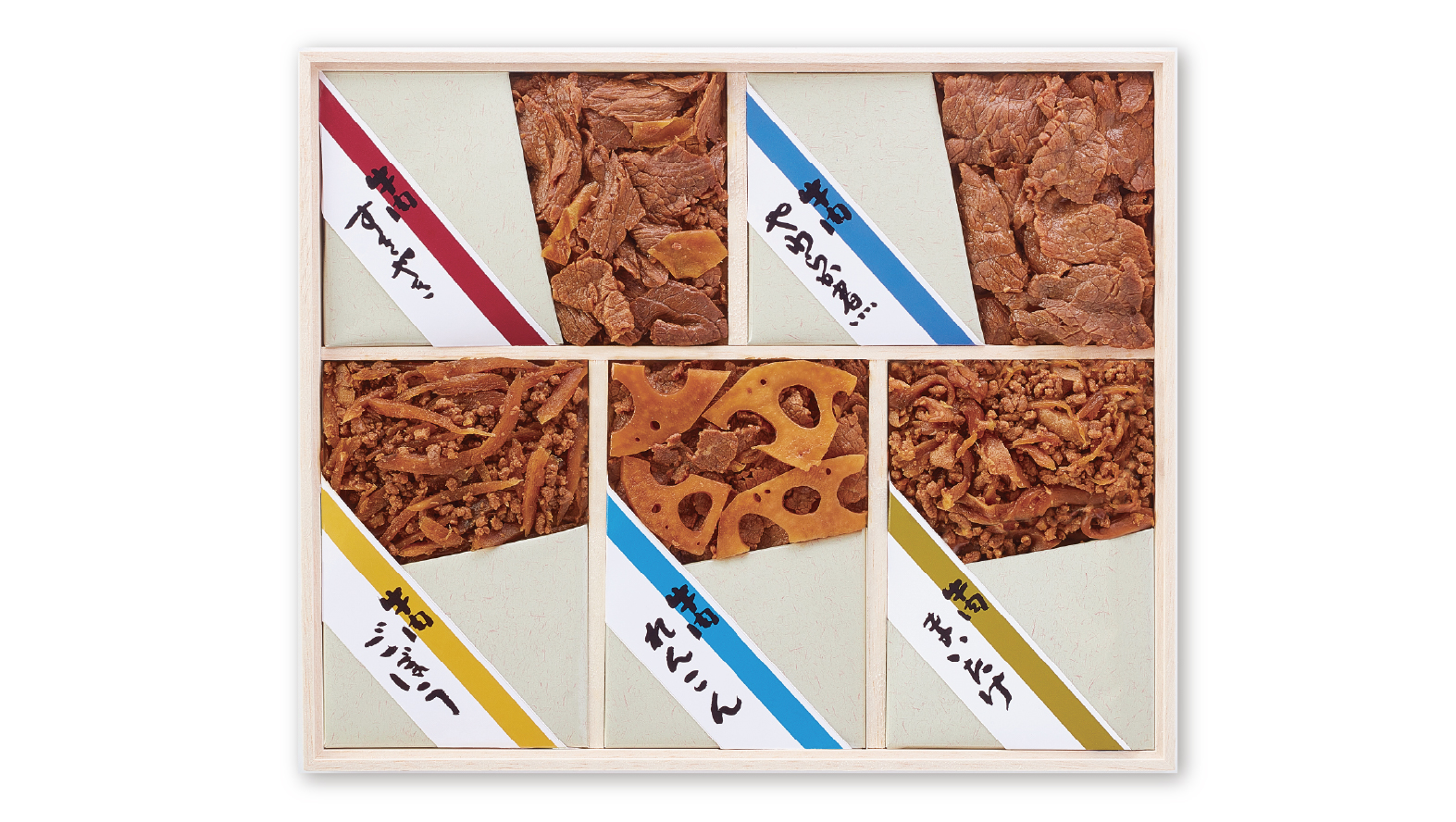 牛肉佃煮木箱詰合せ【S-40Z】※