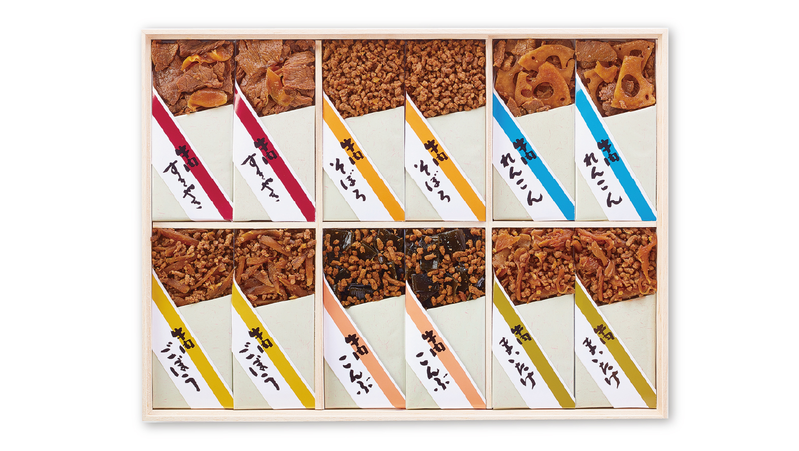 牛肉佃煮木箱詰合せ【S-80Z】※