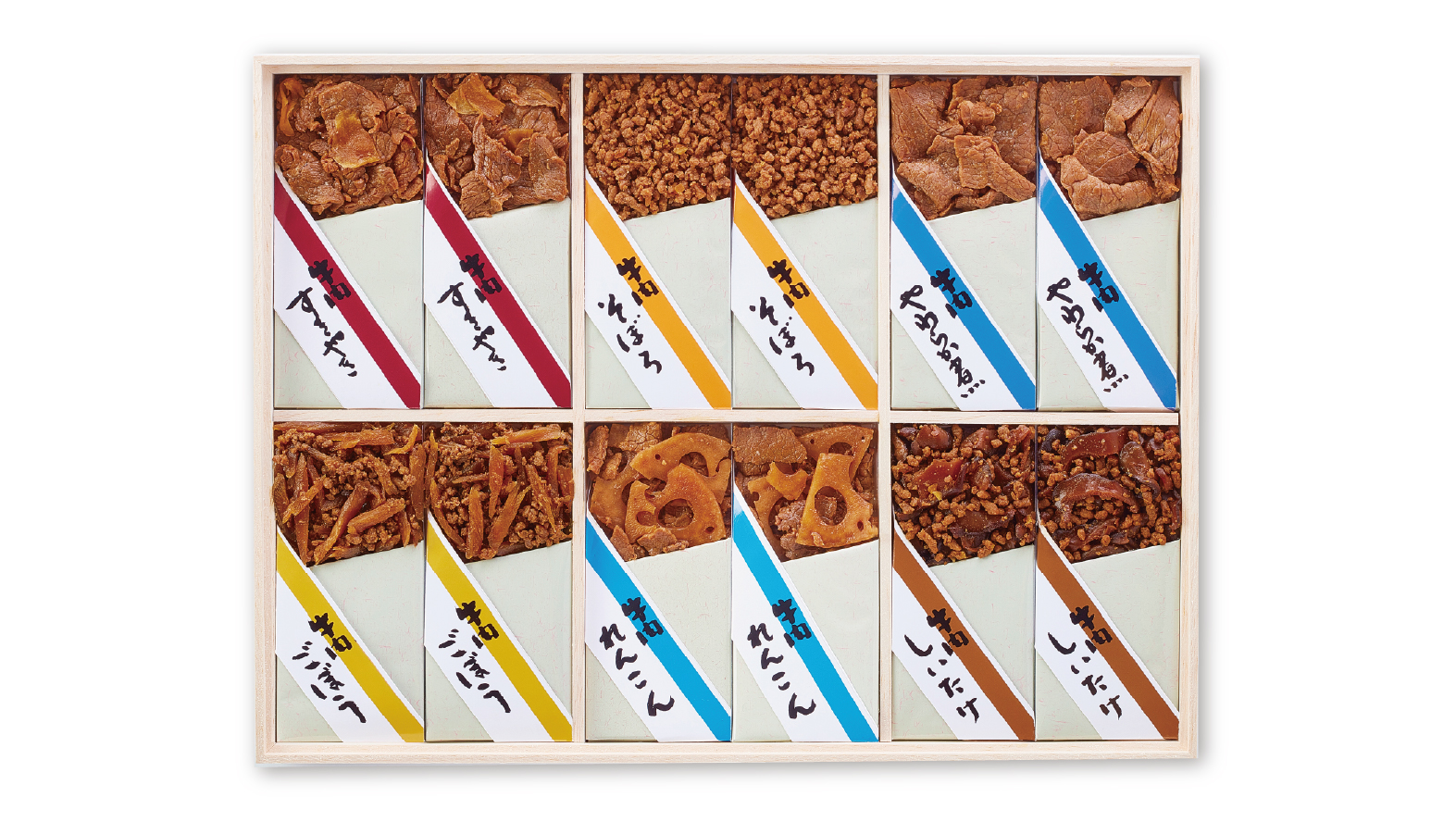 牛肉佃煮木箱詰合せ【S-100Z】※